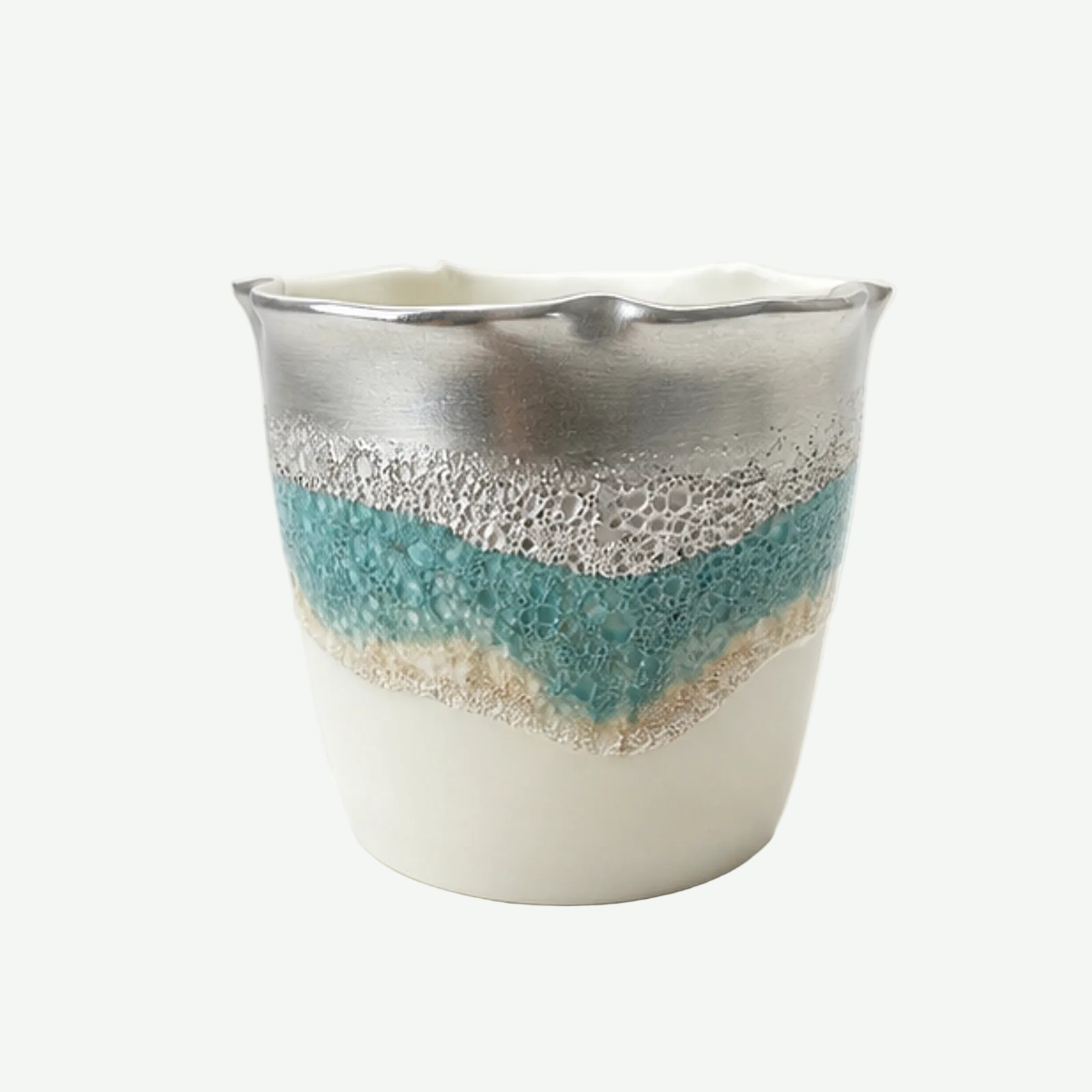 Aqua Tide Wavy Tumbler