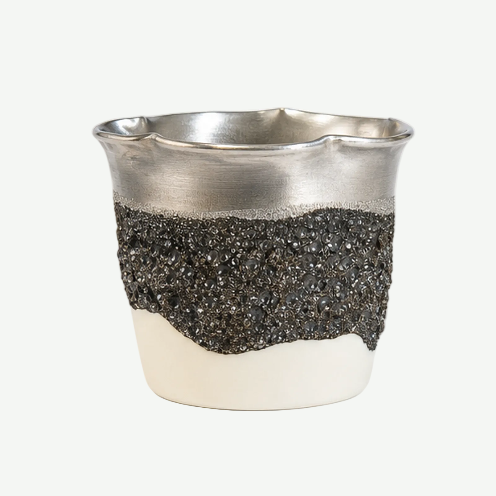 Obsidian Tide Wavy Tumbler