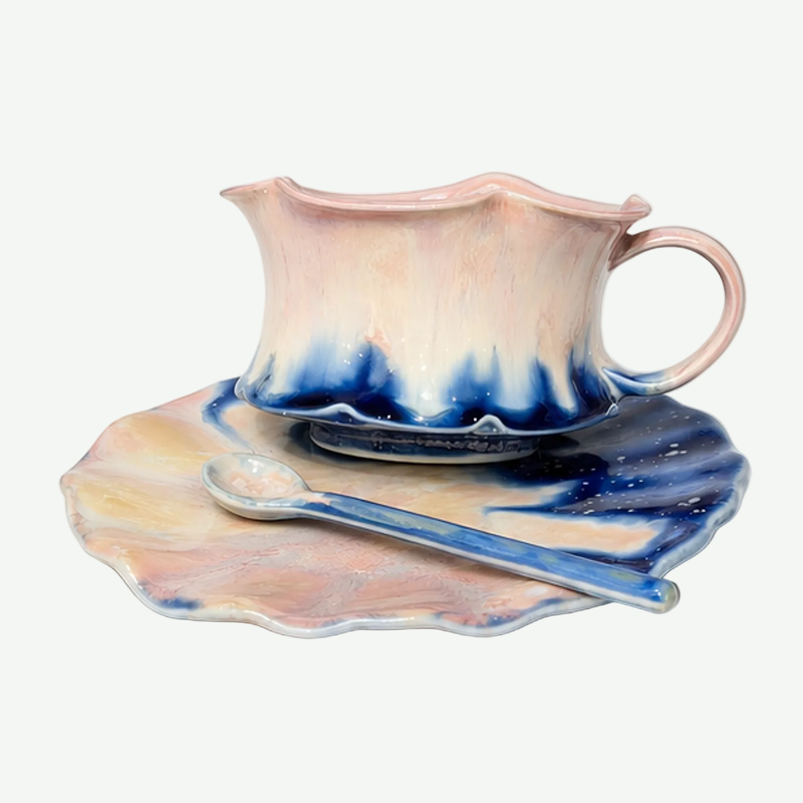 Midnight Bloom Cup Set