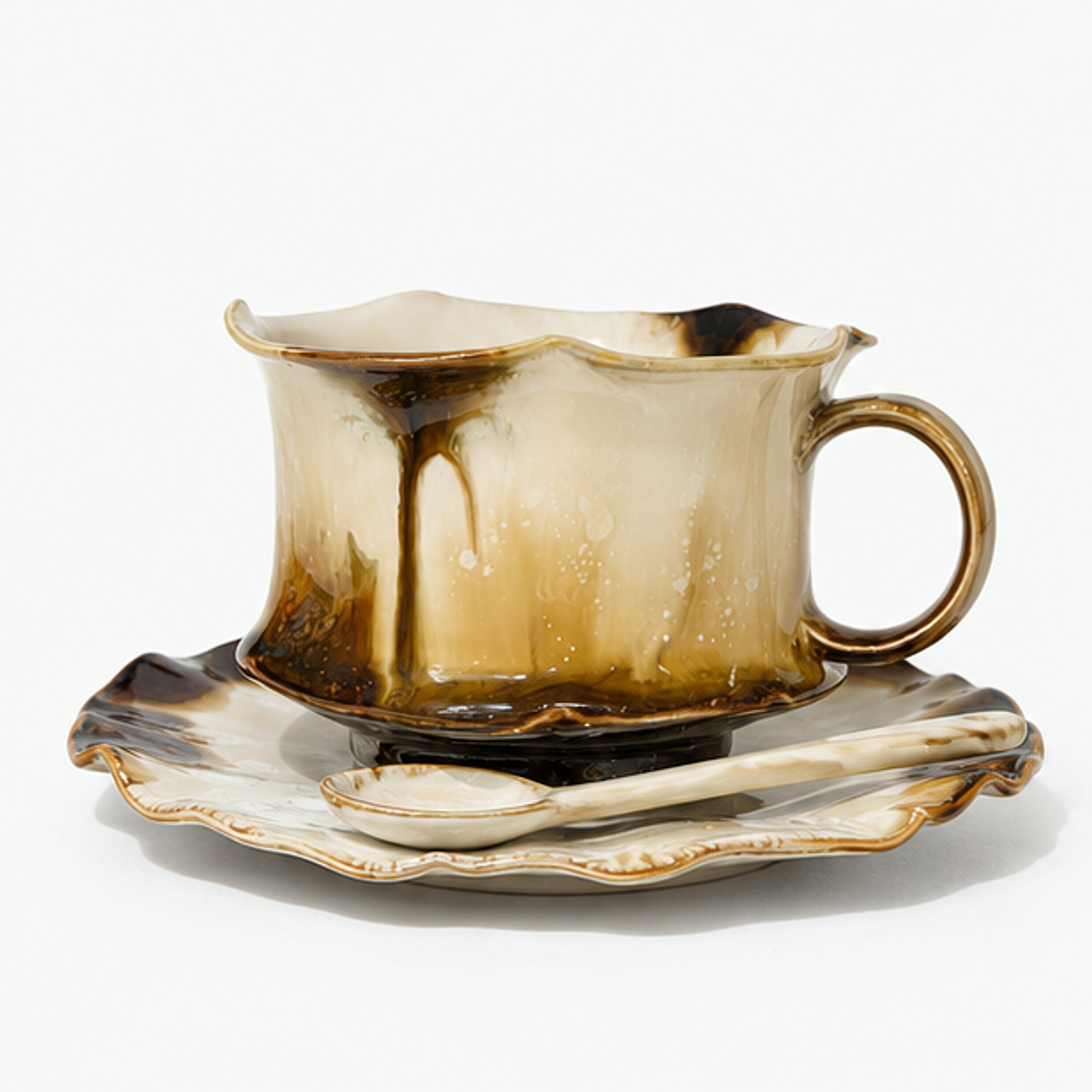 Amber Veil Cup Set