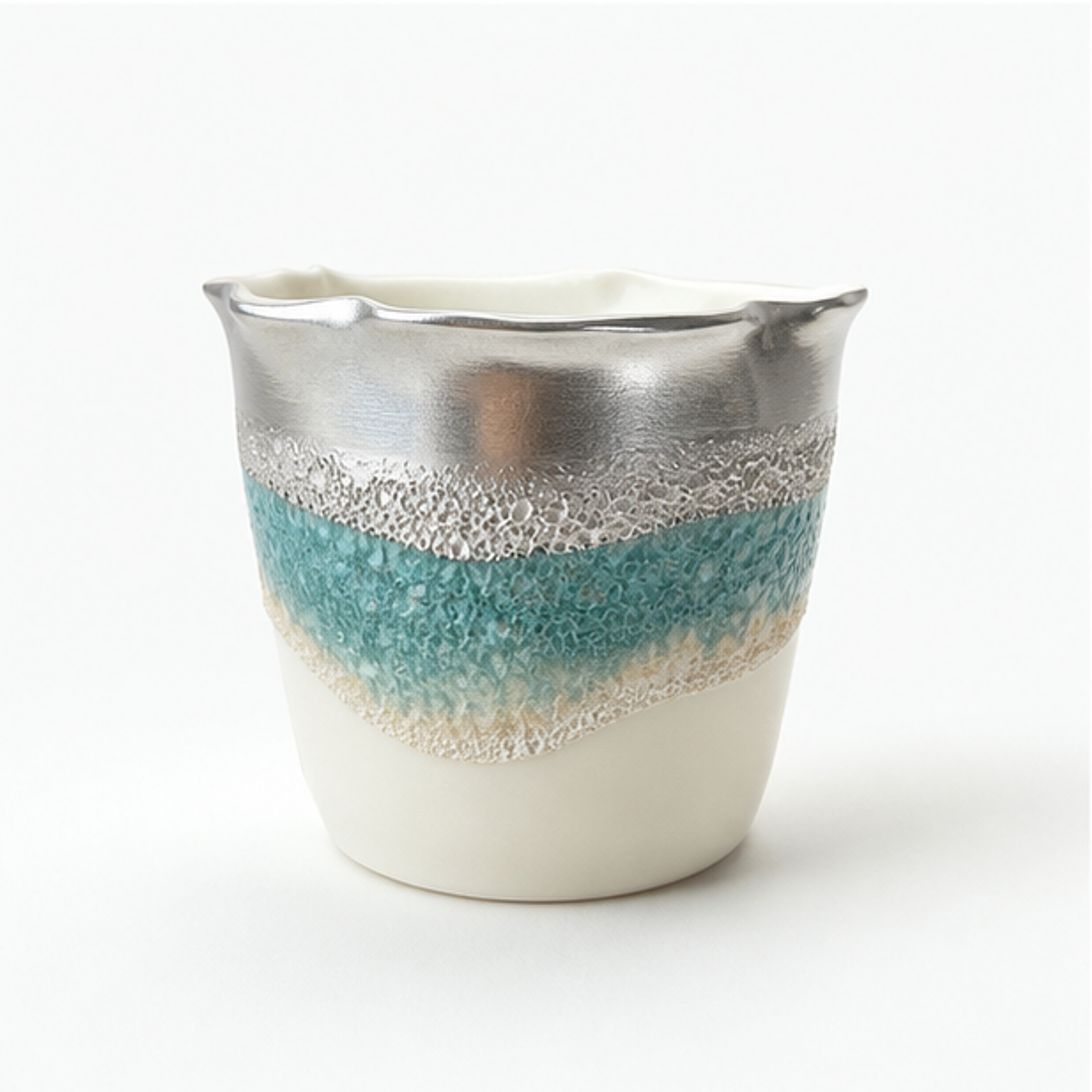 Aqua Tide Wavy Tumbler
