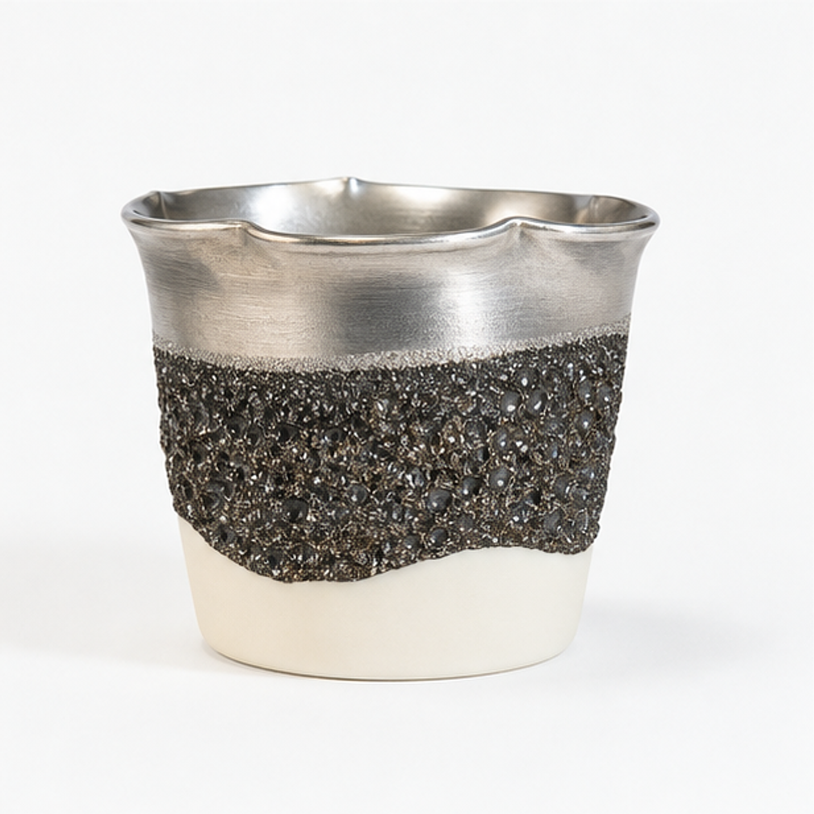 Obsidian Tide Wavy Tumbler