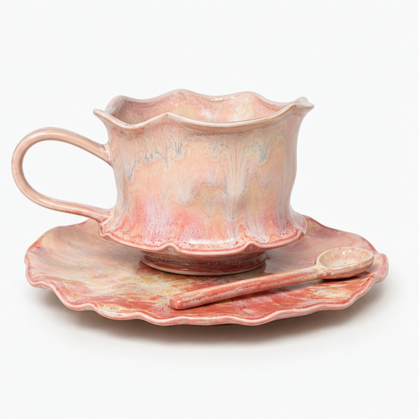Coral Dream Cup Set
