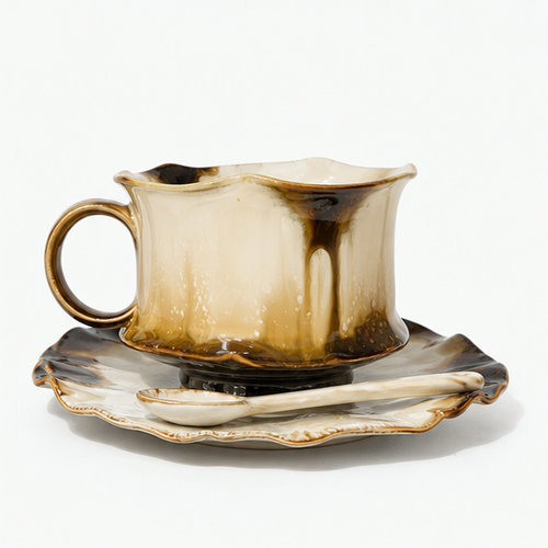 Amber Veil Cup Set