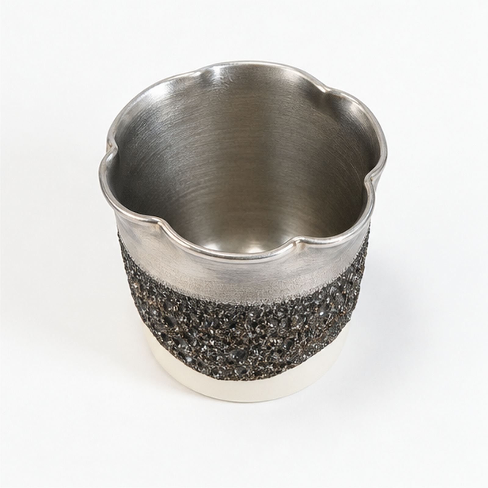 Obsidian Tide Wavy Tumbler
