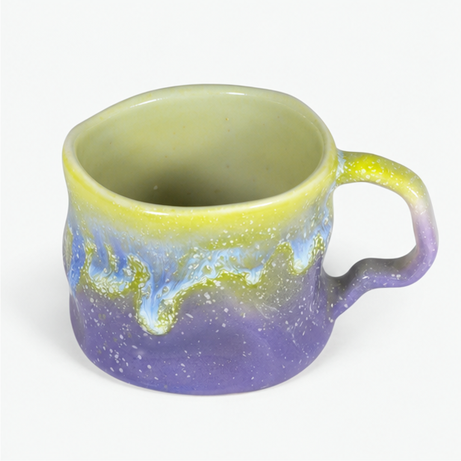 Lime Lilac Melt Mug