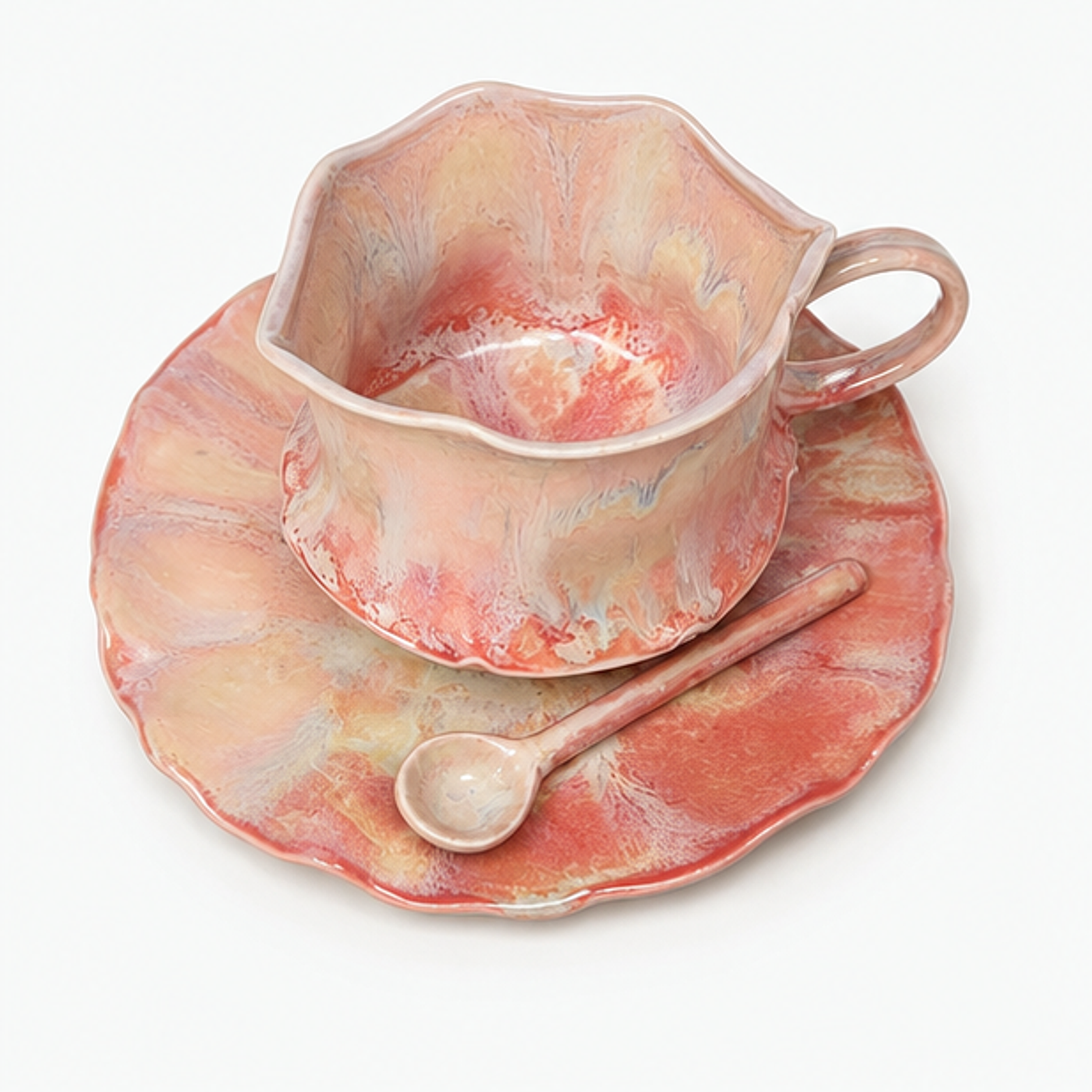 Coral Dream Cup Set